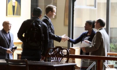 Diligencia. La fiscal Diana Salazar hizo el reconocimiento de una suite privada y de las oficinas de Odebrecht. Foto: Expreso