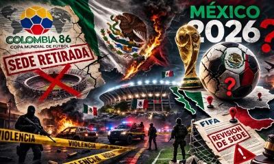 Hace cuatro décadas Colombia renunció a organizar el Mundial por incapacidad de cumplir requisitos; hoy México enfrenta dudas sobre su rol como sede del torneo 2026./ Foto: cortesía