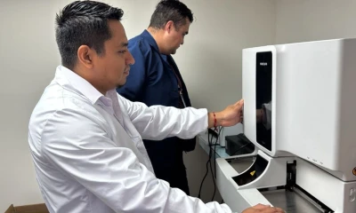 El Centro de Salud Tipo B Zamora incorporó tecnología moderna para el monitoreo de enfermedades de la sangre / Foto: cortesía Ministerio de Salud