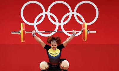 Palacios, además, fue bronce en el total olímpico con 252 kilos, uno menos que la china Tiantian Zeng que ganó la plata / Foto: EFE