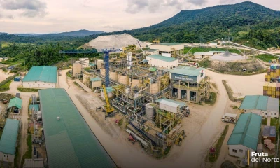 El objetivo es procesar unas 5.500 toneladas de material por día / Foto: cortesía Fruta del Norte