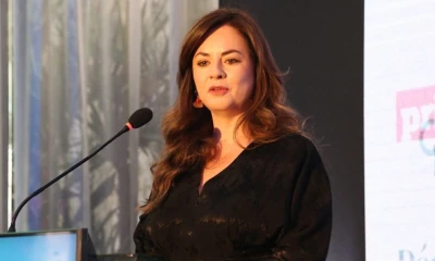 La viceministra de Minas, Rebeca Illescas, brindó detalles del catastro minero / Foto: cortesía Ministerio de Energía y Minas