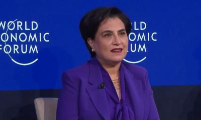 Las declaraciones las realizó en el Foro Económico Mundial en Davos / Foto: cortesía Cancillería 