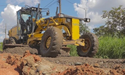 El municipio realiza mantenimiento vial en El Coca / Foto: cortesía municipio de El Coca
