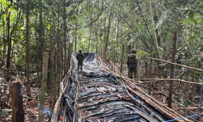 Las autoridades estiman que diariamente se sustraen cerca de 20.000 galones de combustibles / Foto: cortesía Ejército Ecuatoriano