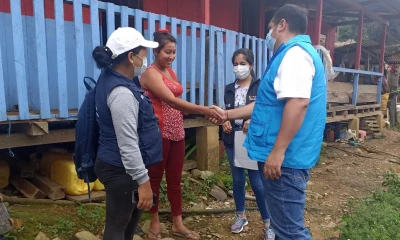 En Zamora se realiza censo de recicladores / Foto: cortesía MIES