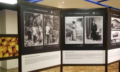 Parte de la muestra ‘El origen del Cacao’, un recorrido cronológico de este producto. Foto: El Comercio