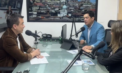 Noboa no detalló quiénes serían los nuevos integrantes / Foto: cortesía Radio Sucesos 
