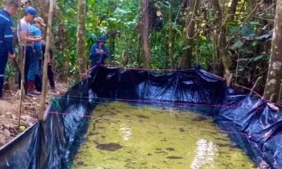 Contenían aproximadamente 5.000 galones de combustible ilegal/ Foto: cortesía Ejército