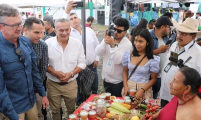 Juan Carlos Vega, destacó la importancia de la feria / Foto: cortesía Ministerio de Agricultura y Ganadería