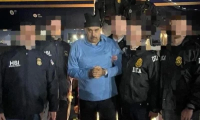 El presidente venezolano aterrizó en la Base de la Guardia Nacional Aérea de Stewart / Foto: EFE