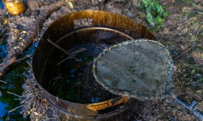 Petroecuador no ha precisado la cantidad de crudo derramado./ Foto: cortesía Archivo