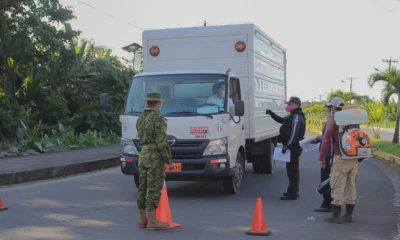 Una de las principales medidas adoptadas en la provincia de Morona Santiago son los controles estrictos en los ingresos a los cantones. Cortesía