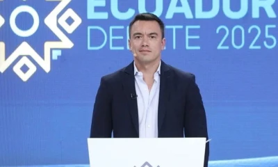 El debate presidencial de la segunda vuelta se llevó a cabo el 13 de abril / Foto: EFE 