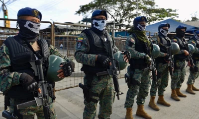 Las FFAA realizan una operación en la prisión de Guayaquil donde murieron 116 reos / Foto: EFE