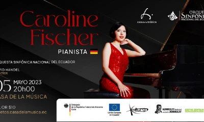 El primer concierto será este mismo jueves en el Teatro Beethoven del Colegio Alemán, donde Fischer ofrecerá un recital de piano/ Foto: Cortesía Unión Europea