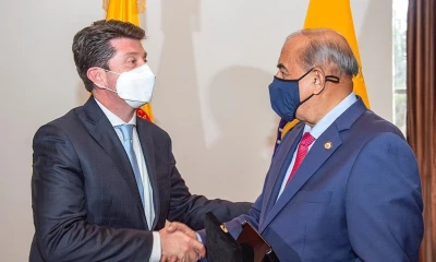 Ecuador y Colombia acuerdan fortalecer la lucha contra el crimen trasnacional / Foto:EFE