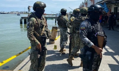 Policías y militares cercaron el sector/ Foto: Cortesía Fuerzas Armadas