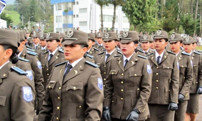 De los jóvenes (159 mujeres y 179 hombres), 280 trabajarán exclusivamente en la capital ecuatoriana, Quito. / Foto: Cortesía Policía Nacional