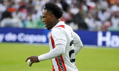 Jhojan Julio fue un dolor de cabeza para la defensa de Independiente del Valle / Foto: cortesía Liga