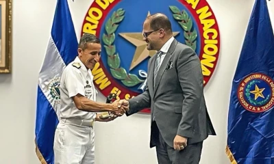 Las autoridades de Seguridad de Ecuador visitaron El Salvador para conocer sobre el Plan Control Territorial / Foto: cortesía Ministerio del Interior