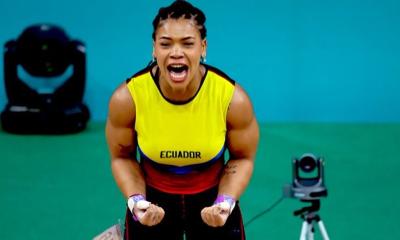 Richard Carapaz consiguió plata en la prueba de contrarreloj/ Foto: cortesía Sebastián Palacios