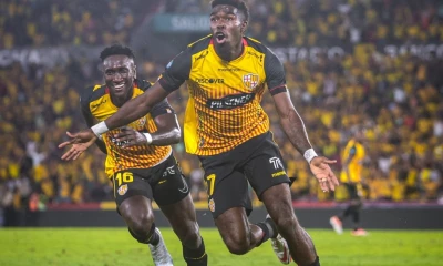 El conjunto torero logró un agónico empate en el minuto 89 por intermedio del volante Michael Carcelén. / Foto: Cortesía Barcelona