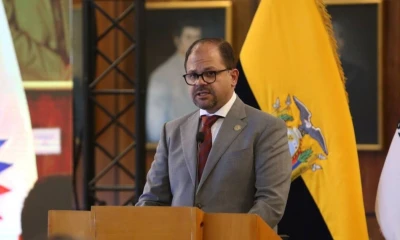 El anuncio fue realizado por el ministro del Interior, John Reimberg, durante una entrevista en Ecuador TV / Foto: cortesía Ministerio del Interior