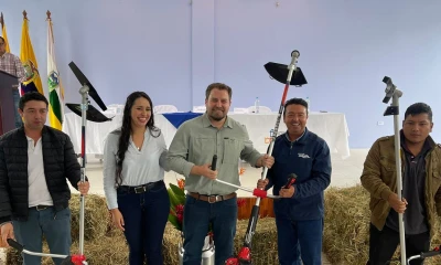 El propósito es mejorar el proceso de producción de la agricultura familiar campesina / Foto: cortesía MAG