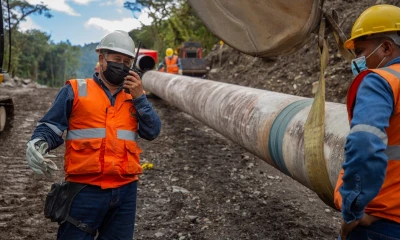 Petroecuador avanza con la séptima variante del SOTE / Foto: cortesía Petroecuador