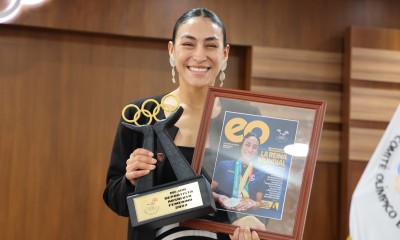 Vargas  fue elegida como la mejor deportista gracias a la medalla de oro y las tres de bronce que obtuvo en los Juegos Mundiales  (EE.UU.) 2022 / Foto: cortesía Comité Olímpico