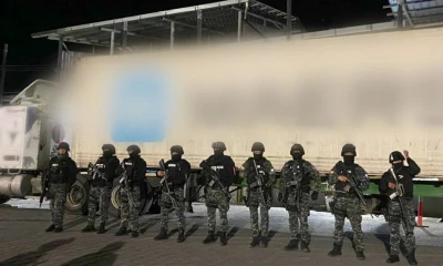 El decomiso récord de Ecuador, con un valor aproximado de unos mil millones de dólares en los mercados internacionales/ Foto: cortesía Policía Nacional