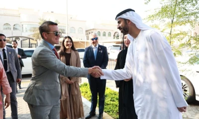 El presidente Daniel Noboa inauguró la Embajada de Ecuador en Emiratos Árabes Unidos / Foto: cortesía Presidencia