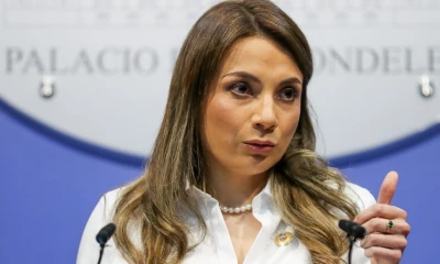 Carolina Jaramillo se estrenó ayer como vocera del gobierno / Foto: EFE