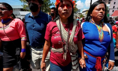 Indígenas van a la Corte Constitucional para suspender planes extractivos en la Amazonía / Foto: EFE