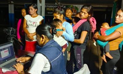 Las brigadas móviles del Registro Civil beneficiaron a familias shuar de Morona Santiago / Foto: cortesía Registro Civil