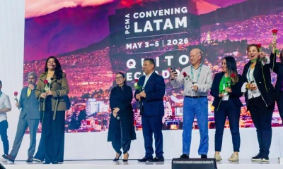 Los representantes de Quito mostraron el potencial de la ciudad para acoger reuniones de negocios y empresariales / Foto: EFE