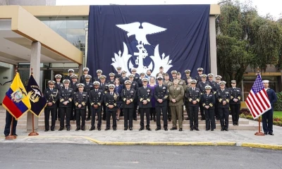 Este tipo de encuentros técnicos forma parte de la cooperación bilateral sostenida entre Ecuador y Estados Unidos / Foto: cortesía Armada del Ecuador