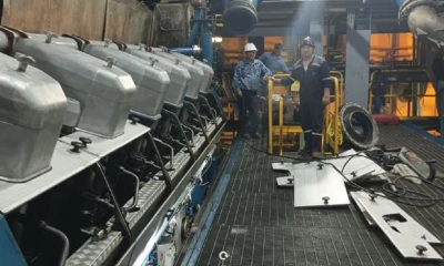 La central, que tiene una potencia instalada de 52 MW, está ubicada en Shushufindi / Foto: cortesía CELEC