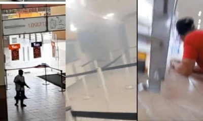 El Centro comercial de Guayaquil fue víctima de un asalto con fusil y explosivos. Se vivieron momentos de terror / Foto: Metro Ecuador