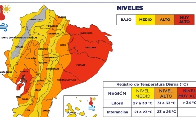 Sucumbíos, Orellana, Pastaza y parte de Morona Santiago tendrán temperaturas sobre los 34 °C/ Foto: cortesía EFE