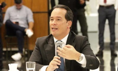 "Nos mantenemos firmes en la defensa del derecho de los ecuatorianos a vivir en democracia" / Foto: cortesía Ministerio de Gobierno 