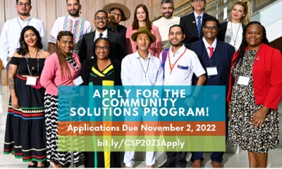 La convocatoria para aplicar al Programa de Soluciones Comunitarias 2023 está abierta hasta el 2 de noviembre de 2022 / Foto: cortesía Embajada de Estados Unidos