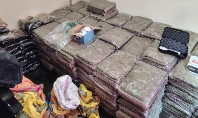 En el operativo se detuvo a un ciudadano identificado como Rennyer G. / Foto: cortesía Policía Nacional 