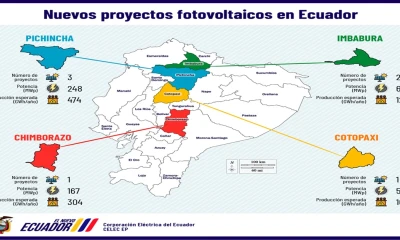 Se ubican en Imbabura, Pichincha, Cotopaxi y Chimborazo / Imagen: cortesía CELEC