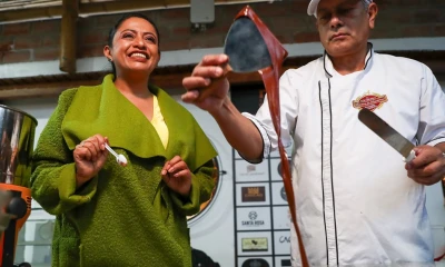 La prefecta de la provincia de Pichincha, Paola Pabón, encabezó la ceremonia / Foto: EFE