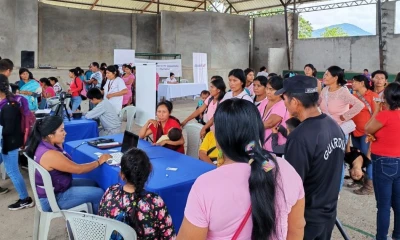 Según datos oficiales, en Morona Santiago se han realizado 37 jornadas de brigadas sociales en lo que va del actual período de gobierno / Foto: cortesía MDH