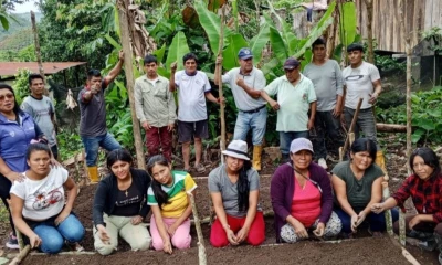 Las familias participan en la Escuela Familiar de Agricultura Campesina ‘Taránunka’ / Foto: cortesía MIES