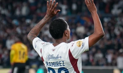 Bryan Ramírez anotó el segundo gol de Liga ante Barcelona / Foto: cortesía Liga de Quito