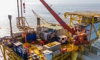 Actualmente, la producción alcanza los 19,5 millones de pies cúbicos diarios./ Foto: cortesía Petroecuador